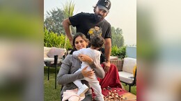 Makar Sankranti 2025: Ram Charan Can't Take His Eyes Off Daughter Klin Kaara. Courtesy, Upasana