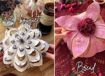 Watch: Chef-Turned-Artist Creates Flower-Shaped Bread, Internet Says It Belongs In Museums Watch: Chef-Turned-Artist Creates Flower-Shaped Bread, Internet Says It Belongs In Museums