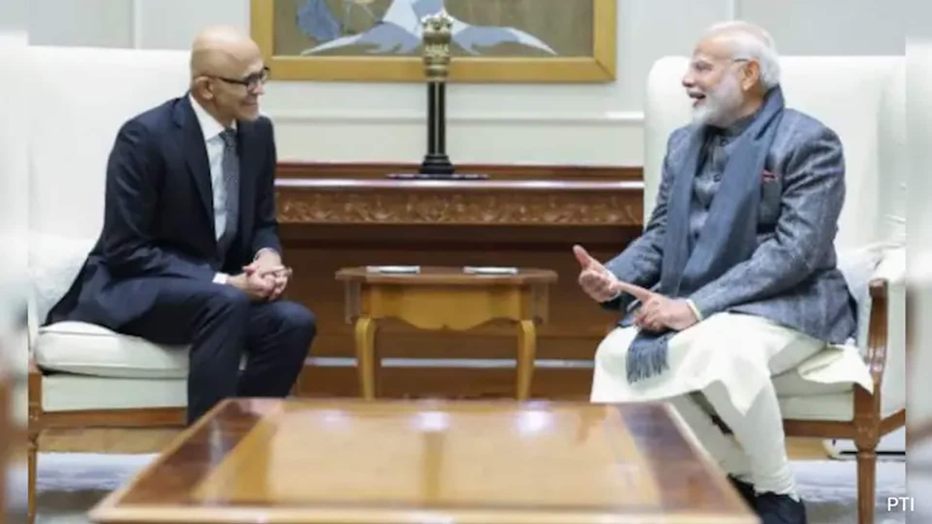 Microsoft To Invest $3 Billion In India For Cloud And AI Expansion: Satya Nadella