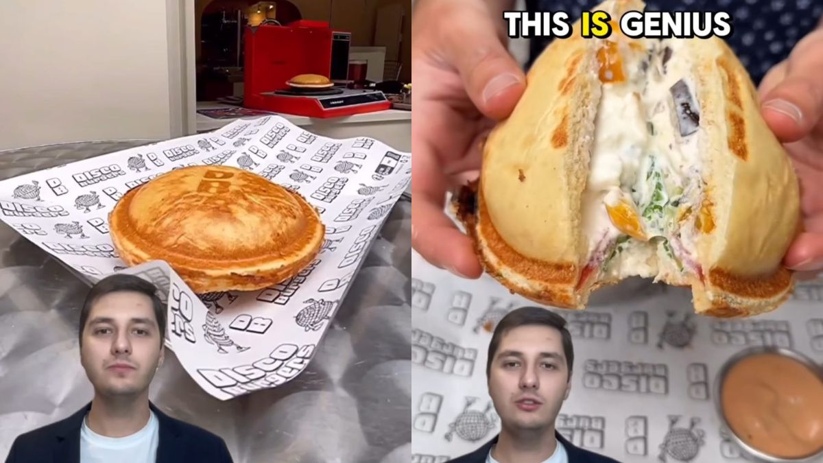 Viral: Paris Cafe Invents 'Closed Burger' To Prevent Dripping Sauces Or Falling Ingredients