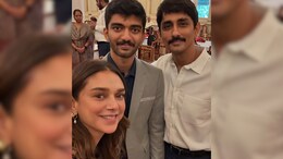 Aditi Rao Hydari And Siddharth Meet Chess Champion D Gukesh, Call Him "A True Hero"