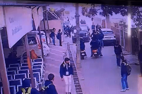 VIDEO: सीकर में तेज रफ्तार थार गाड़ी ने छात्र को कुचला, भागते समय बिजली का खंभा भी तोड़ा; CCTV में घटना कैद