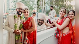 Sara Ali Khan In A Beautiful Red <i>Saree</i> Looks Like The Most Stylish Wedding Guest