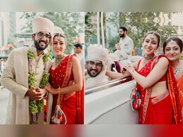 Sara Ali Khan In A Beautiful Red <i>Saree</i> Looks Like The Most Stylish Wedding Guest Sara Ali Khan In A Beautiful Red <i>Saree</i> Looks Like The Most Stylish Wedding Guest