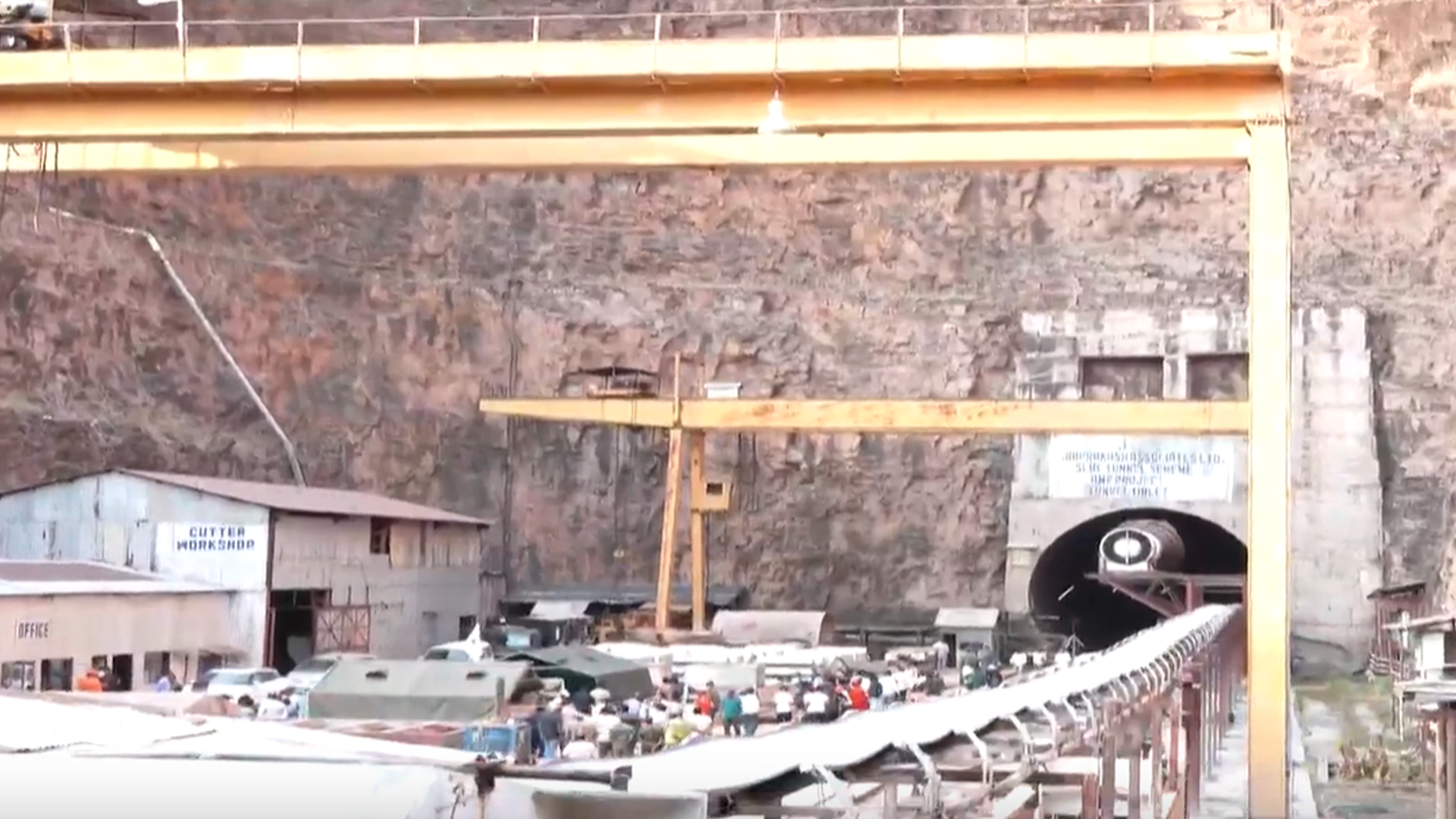 NDTV Exclusive Visuals Of Telangana Tunnel Rescue Mission