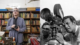German Filmmaker Wim Wenders Visits Satyajit Ray's House In Kolkata