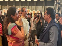 Uddhav Thackeray, Cousin Raj's Pic At Wedding Function Sparks Reunion Buzz Uddhav Thackeray, Cousin Raj's Pic At Wedding Function Sparks Reunion Buzz
