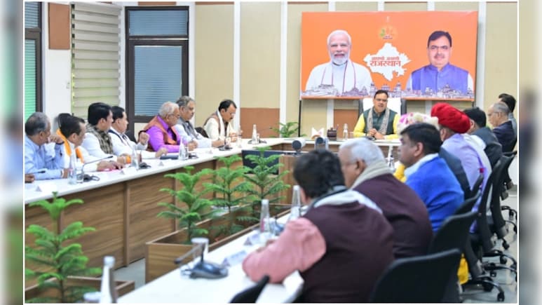 Rajasthan Politics: राजस्थान में कैबिनेट की मीटिंग शुरू, CM भजनलाल शर्मा कर रहे अध्यक्षता; हो सकते हैं बड़े फैसले 