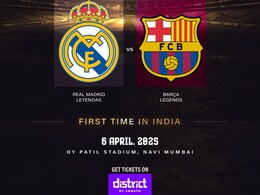 Barcelona And Real Madrid Icons Gather For 'Legends Faceoff' In Mumbai