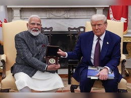 PM Modi US Visit: पीएम मोदी के स्वागत में बोले ट्रंप- "हमारी बहुत अच्छी दोस्ती", प्रधानमंत्री को दिया ये खास गिफ्ट PM Modi US Visit: पीएम मोदी के स्वागत में बोले ट्रंप- "हमारी बहुत अच्छी दोस्ती", प्रधानमंत्री को दिया ये खास गिफ्ट