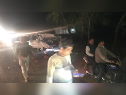 Road Accident : महाकुंभ जा रही कार की ट्रक से जोरदार टक्कर, चार श्रद्धालुओं की मौत, छह गंभीर घायल Road Accident : महाकुंभ जा रही कार की ट्रक से जोरदार टक्कर, चार श्रद्धालुओं की मौत, छह गंभीर घायल