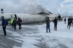 Dramatic Crash At Toronto Airport: Plane With 80 Onboard Flips, Injuring 18 Dramatic Crash At Toronto Airport: Plane With 80 Onboard Flips, Injuring 18