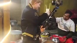 Ed Sheeran's "Lassi Moment" In West Bengal Goes Viral - Watch Video