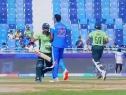 Watch: Shoulder-Barging Saga Returns As India Star Clashes With Pakistan Captain Mohammad Rizwan
