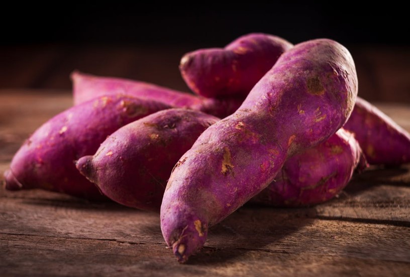 Sweet potato are rich in nutrients and complex carbohydrates