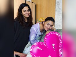 A Picture-Perfect Frame Of Alia Bhatt And Shaheen Bhatt Celebrating Grandmother's 96th Birthday