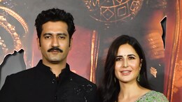 <i>Chhaava</i> Screening: Katrina Kaif And Vicky Kaushal Walk Hand-In-Hand