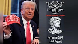 'Trump 2028' Posters Crop Up As Call For Constitutional Amendment Grows