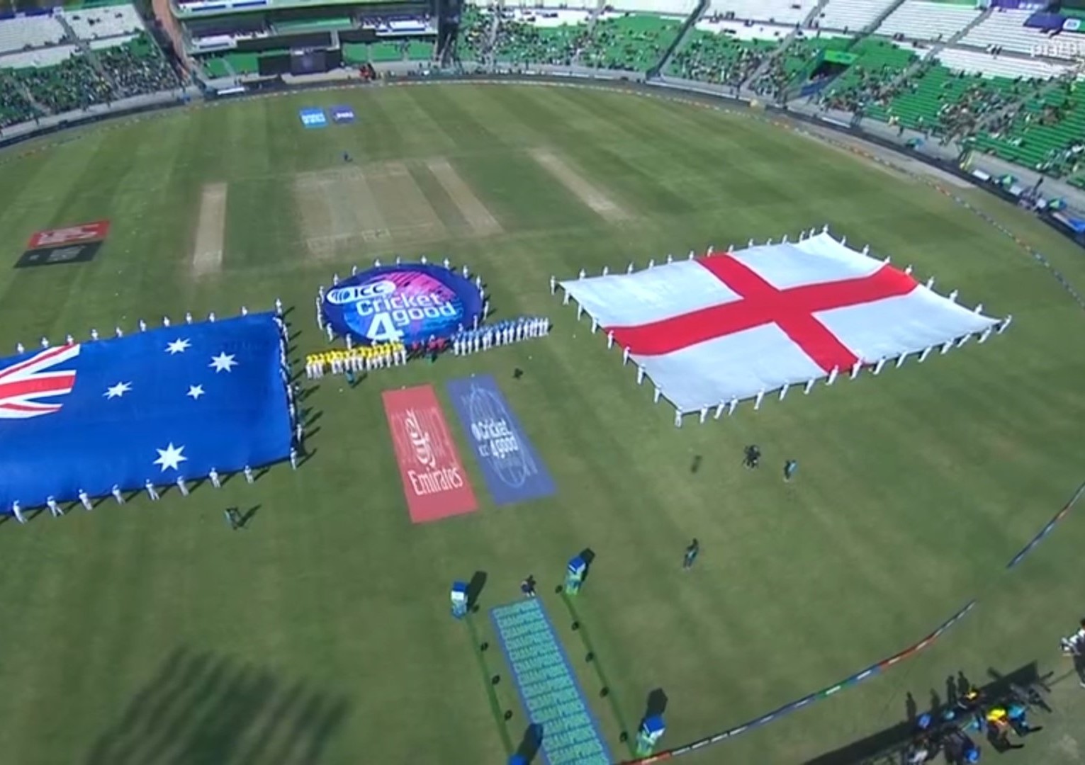 Watch: Indian National Anthem Played In Lahore Ahead Of Australia vs England CT 2025 Game; PCB Gets Ridiculed