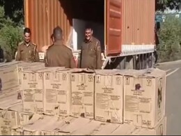 मध्य प्रदेश पहुंचने से पहले राजस्थान में पकड़ी गई 45 लाख की ब्रांडेड शराब, पंजाब में ही बेचने की थी परमिशन