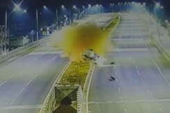 1 Killed As Speeding Car Hits Divider In Karnataka, Flips Over 4 Times 1 Killed As Speeding Car Hits Divider In Karnataka, Flips Over 4 Times