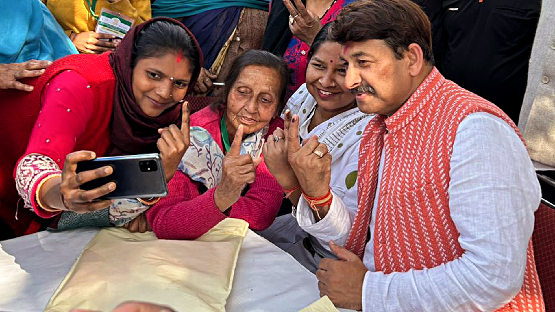 BJP's Manoj Tiwari Points To "Modi's Guarantees" After Exit Polls Predict Delhi Win For Party