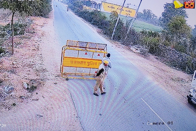 पुलिस ने की तैयारी पुलिस ने की तैयारी