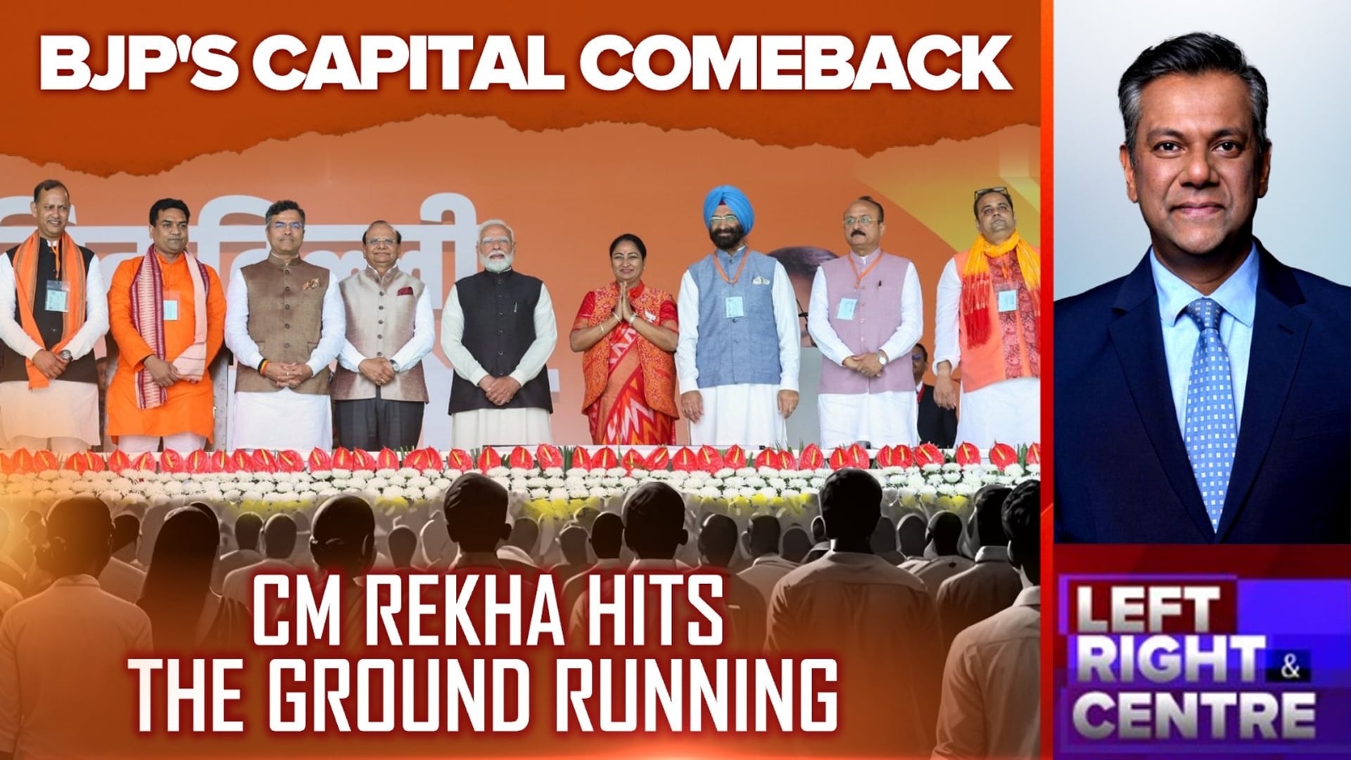BJP's Capital Comeback: Chief Minister Rekha Gupta Hits The Ground Running