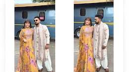 Hina Khan Radiates Sunshine In A Floral Yellow <i>Kurta</i> Set