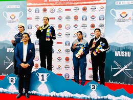 वुशु खिलाड़ी श्रुति सरवैया ने मध्य प्रदेश का नाम किया रोशन, नेशनल गेम्स 2025 में जीता गोल्ड मेडल
