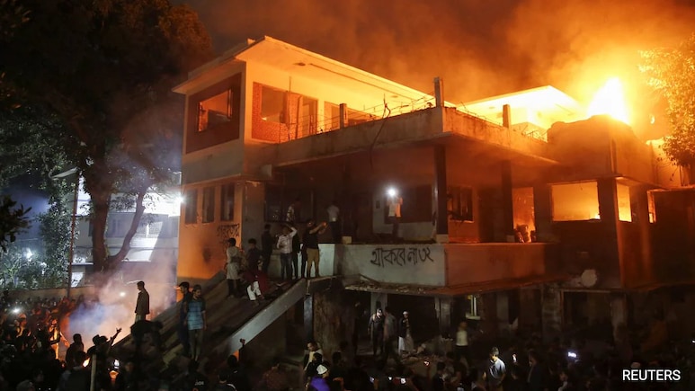 "Attempt To Erase Legacy": Sheikh Hasina On Father's House Being Vandalised