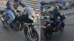 Triumph Thruxton 400 Spied Again! Testing Continues Ahead Of Launch