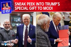 Modi Trump Meet | Here's What Donald Trump Gifted To PM Modi | Trump's Special Gift To Modi Modi Trump Meet | Here's What Donald Trump Gifted To PM Modi | Trump's Special Gift To Modi