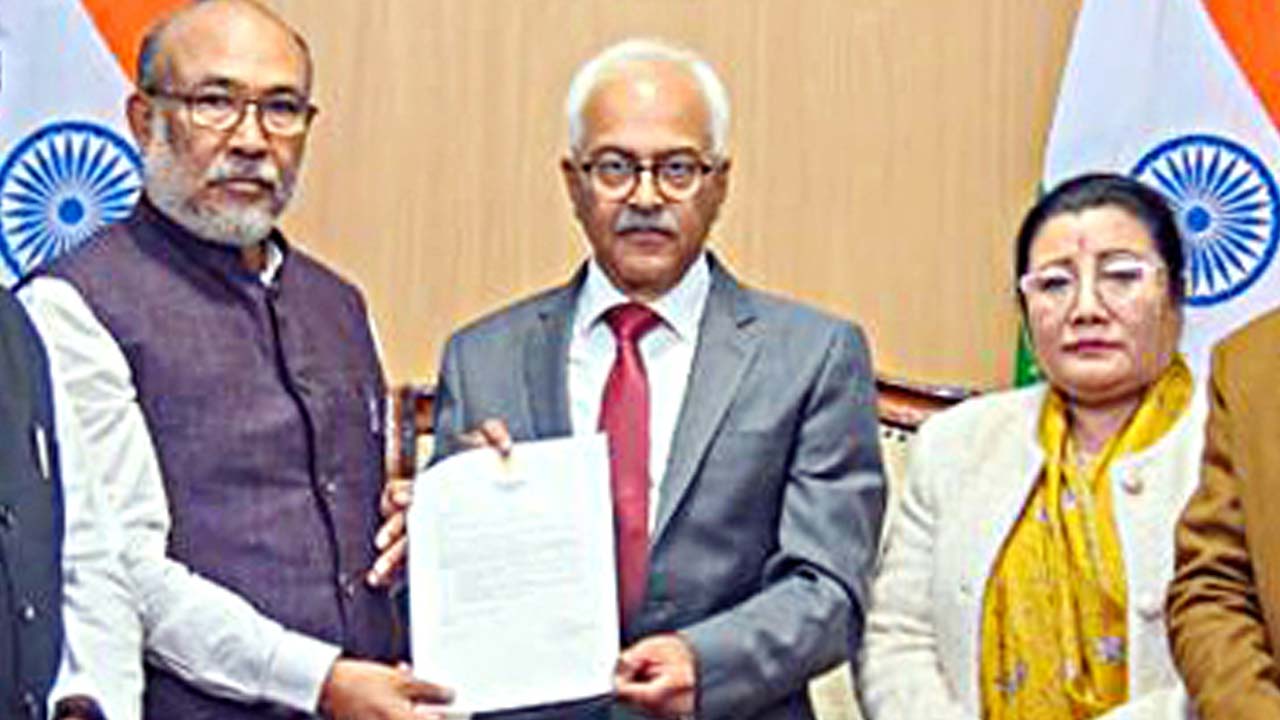 Manipur Chief Minister N Biren Singh Resigns Ahead Of Budget Session