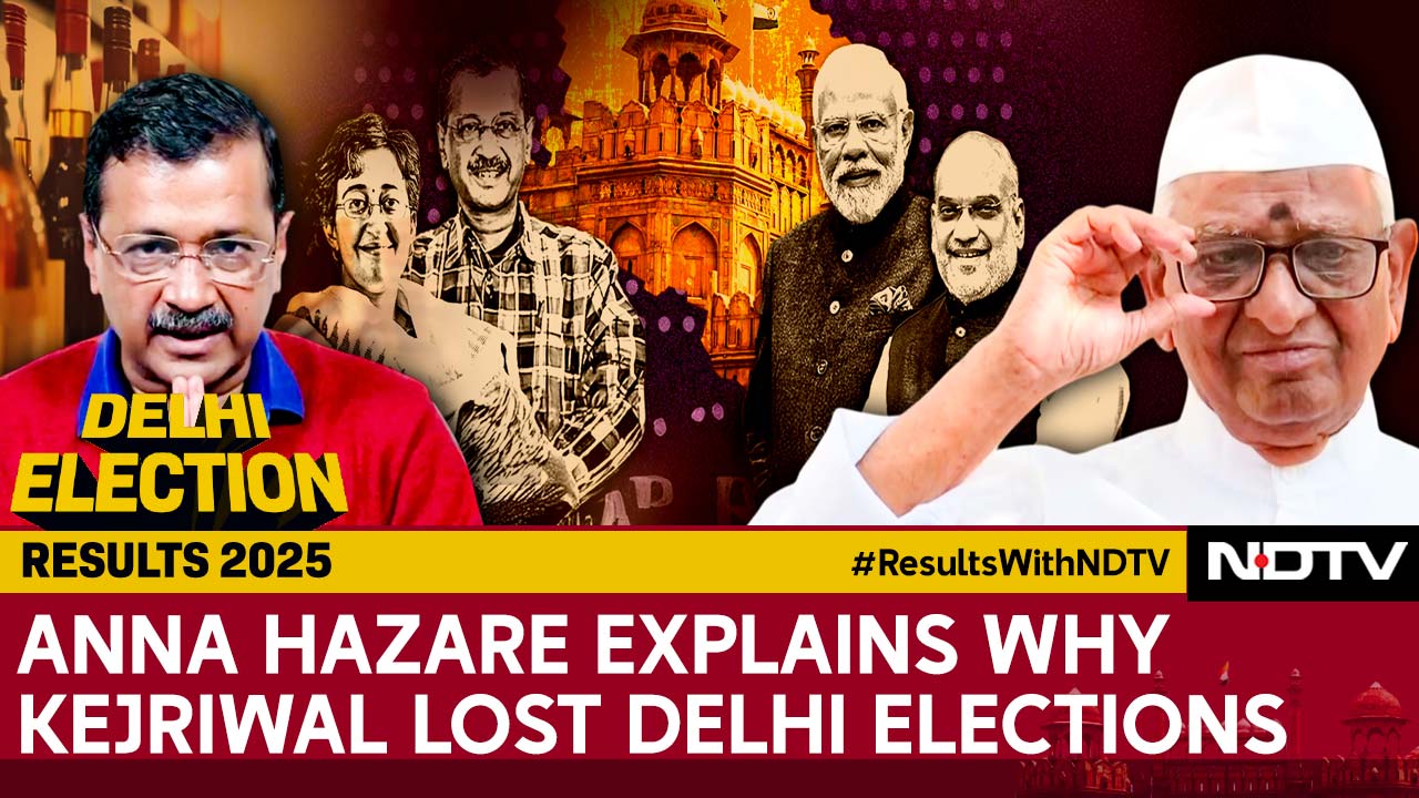 Delhi Election Results 2025 |  Why Kejriwal Lost Delhi Elections? Anna Hazare Explains
