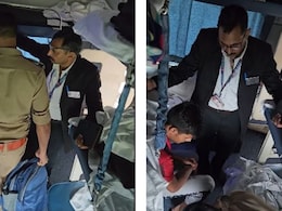 बिना टिकट ट्रेन में सफर कर रहा था पुलिसकर्मी, TTE ने लगाई फटकार, बोला- घर का राज चल रहा है... Video देखिए आगे क्या हुआ