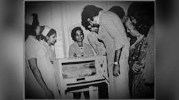 Amitabh Bachchan Shares Throwback Gold From Hospital On Son Abhishek's 49th Birthday