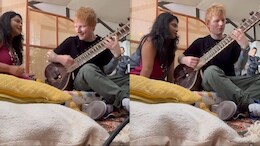 The Internet Reacts To Ed Sheeran's First Attempt At Playing Sitar: "Ed Sitar-an, You Are A Natural"