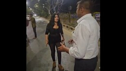 Video: Drunk Russian Woman's Car Hits Scooty At Midnight In Raipur, Then This Happens