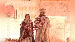 Watch: Diva Jaimin Shah's Bridal Entry At Her Wedding To Jeet Adani