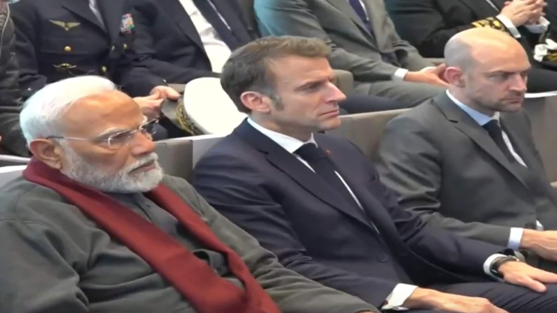 PM Modi Visits Logistics Centre In France