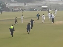 Watch: Massive Security Breach As 3 Fans Enter Stadium At Once To Meet Virat Kohli