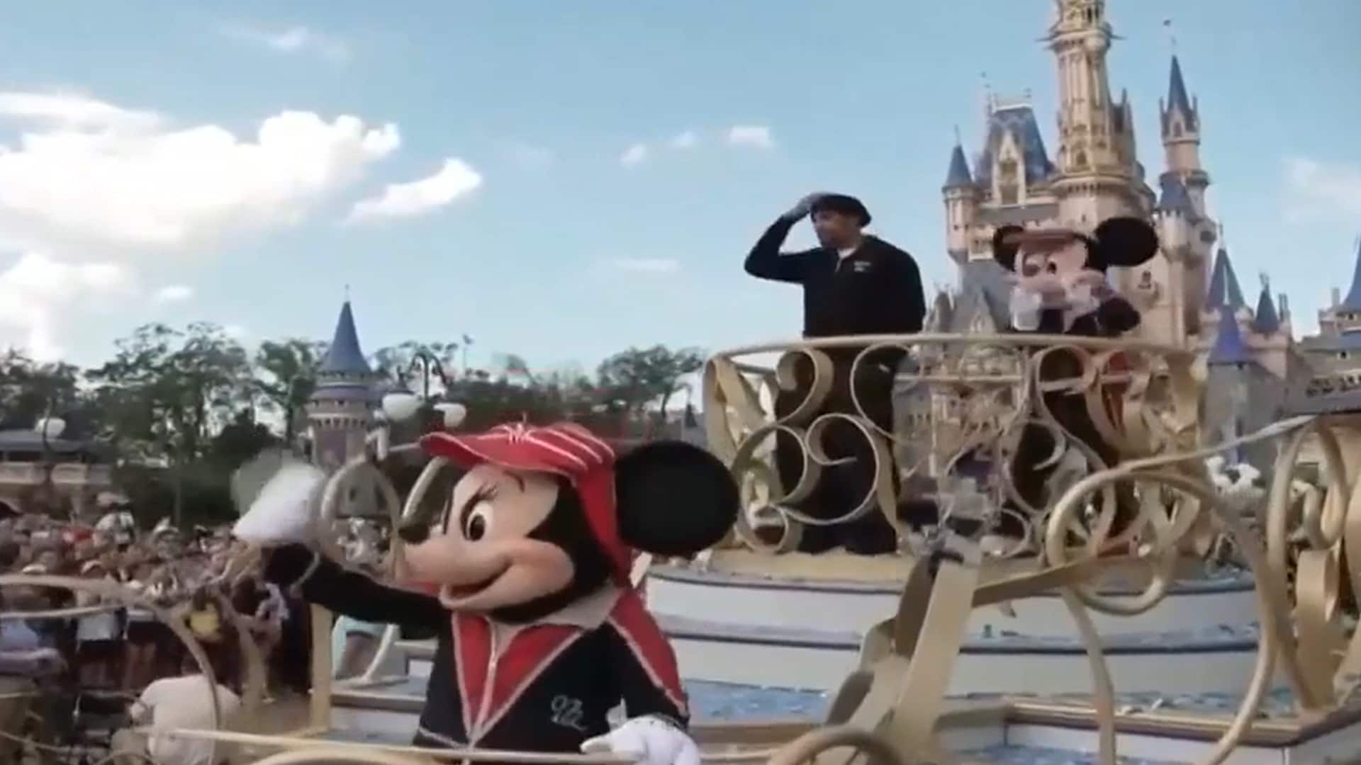 Super Bowl MVP Jalen Hurts Visits Disney World