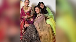 Sushmita Sen And Her "Princesses" Renee And Alisah In A Picture-Perfect Family Portrait