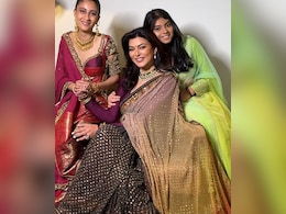 Sushmita Sen And Her "Princesses" Renee And Alisah In A Picture-Perfect Family Portrait Sushmita Sen And Her "Princesses" Renee And Alisah In A Picture-Perfect Family Portrait