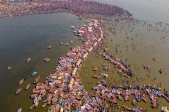 Maha Kumbh To End Today With Mega Turnout For Final Dip On Shivratri Maha Kumbh To End Today With Mega Turnout For Final Dip On Shivratri