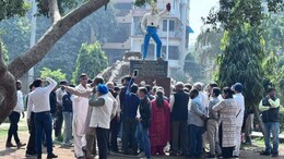 "For 10 Years..." BJP MLA Questions AAP Over Damaged Bhagat Singh Statue