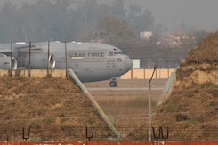 What Foreign Ministry Said On US Using Military Jet For Deporting Indians What Foreign Ministry Said On US Using Military Jet For Deporting Indians