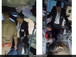 Video: Railway Official Reprimands Cop For Travelling In AC Coach Without Ticket Video: Railway Official Reprimands Cop For Travelling In AC Coach Without Ticket