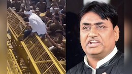 गतिरोध बरक़रार, सदन के बाहर कांग्रेस का प्रदर्शन, अंदर डोटासरा बोले- माफ़ी मांगें मंत्री, तभी चलेगी विधानसभा